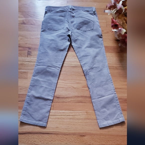 J Crew Womens Matchstick Corduroy Pants 28S Waist 33 Inseam Tan Skinny Leg Pants - Picture 4 of 7